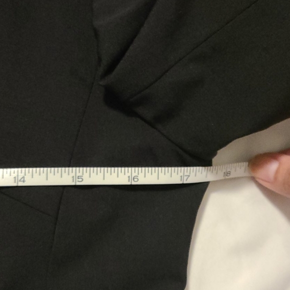 SANDRA ANGELOZZI Tailored Black Blazer Jacket Coat size 34 - Picture 4 of 8